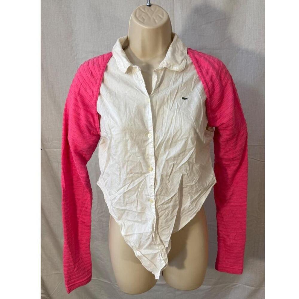Unity pink long sleeve shrug